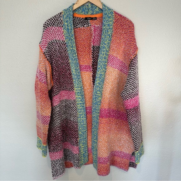 Dex Boho Multi-Color Cardigan - Picture 6 of 16